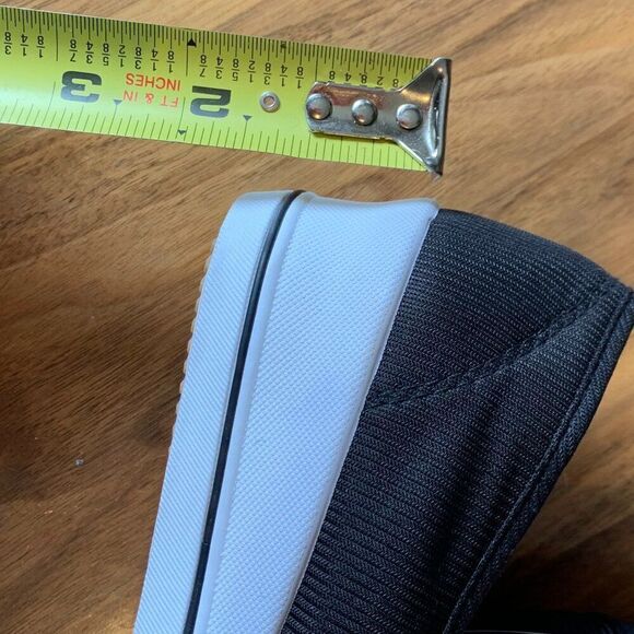 Shoe, new, sz 39, canvas deck shoe, walking, sneaker, slide on, wedge heel, - Picture 6 of 16